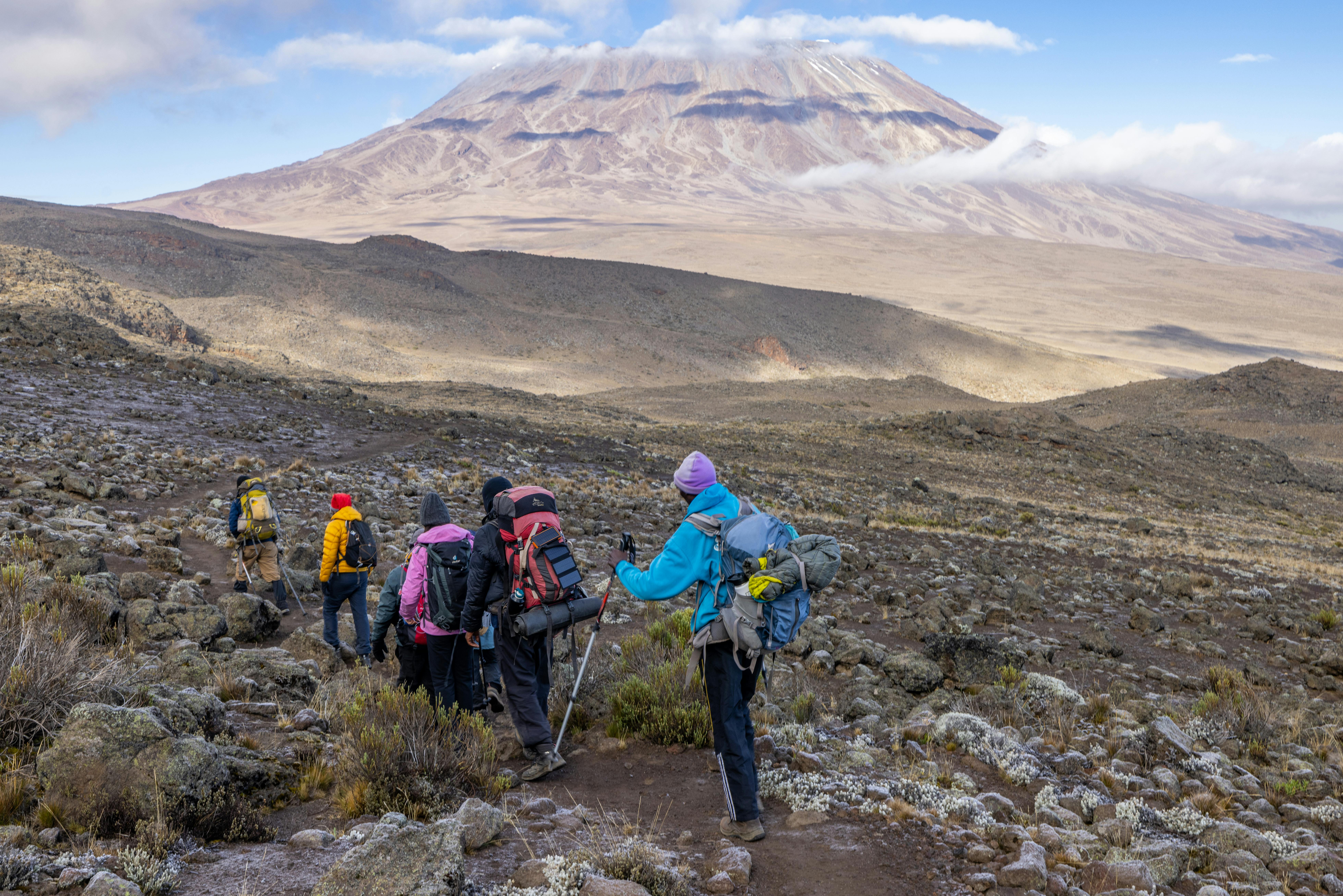 Kilimanjaro dry season vs rainy season